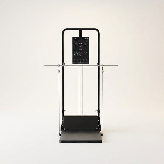 Gym Monster Smart Home Gym, Multifunctional Strength Training Machine, Smith Machine Power Cage Workout Station, Squat Rack Cable Machine, Full Body Fitness Equipment for Home Workout — Studio Shot