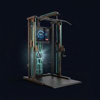 Smart Home Gym Built for Full Body Training, Digital Weight System, Adjustable Resistance, Compact Design — How It Works