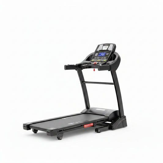 4.5HP Folding Treadmill for Home with 15 Auto Incline, Smart APP, 300Lbs, Hifi Bluetooth Speakers, 64 Programs, 10MPH Speed, Foldable Eletreadmill Running Machine, Knee Strap Gift