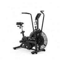 Dual Resistance Air Bike, Magnetic & Air Fan Bike with APP Connection, ISCC plus Certified Wind Bikes, Dual-Action Handlebars for Home Gym HIIT Cardio Full Body Workout (350LBS Capacity)