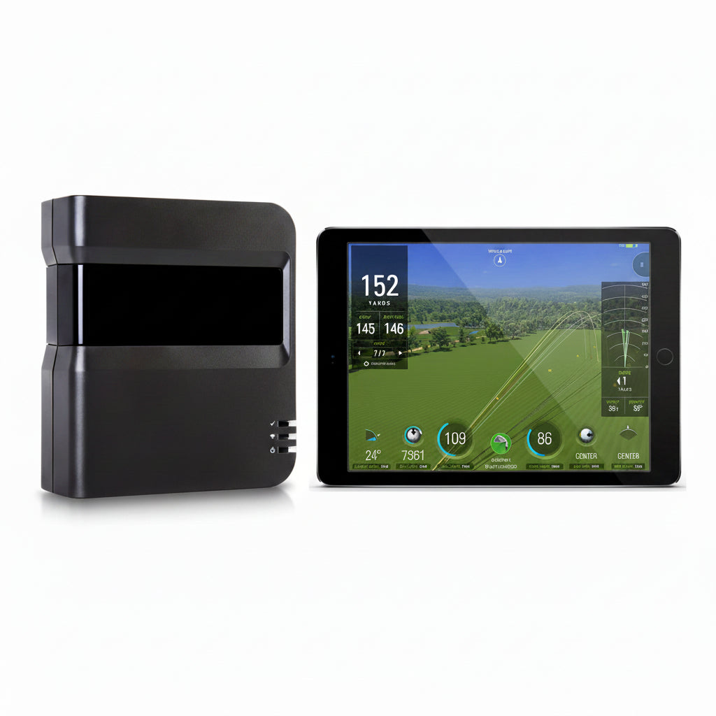 Golf Launch Monitor and Golf Simulator with Metal Protective Case